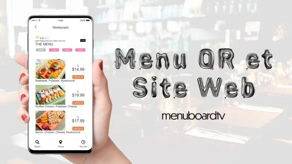 Boostez Votre Restaurant avec Notre Logiciel de Menu QR et Site Web!