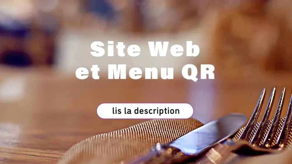 Boostez Votre Restaurant avec Notre Logiciel de Menu QR et Site Web!